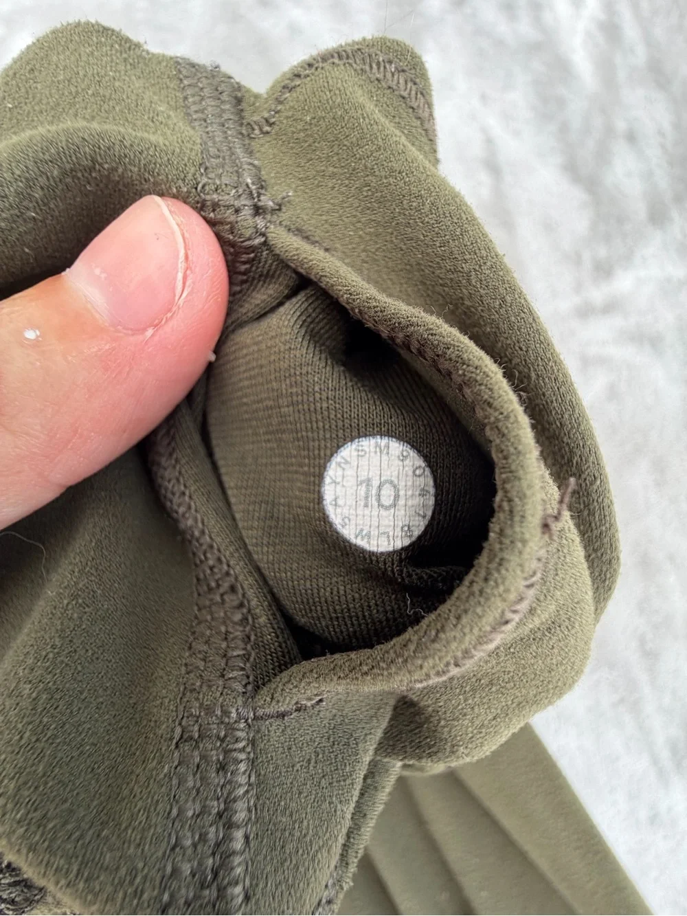 lululemon athletica Olive Leggings with High Waist